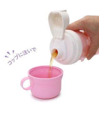 Mother garden マザーガーデン 野いちご コップ付 直飲み プラボトル 水筒 《スケッチ柄》 スケッチ柄