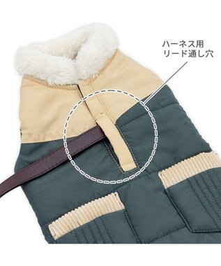 PET PARADISE ペットパラダイス 保温 エアベスト グリーン 小型犬 グリーン