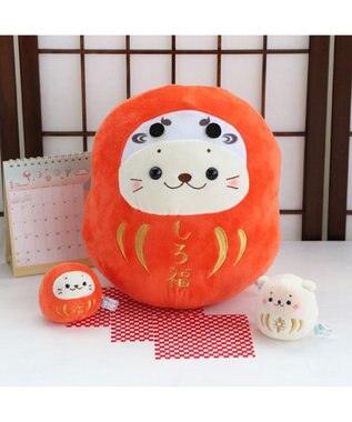福だるま・赤顔　５０cm　JOA-006 楽天市場】幸福だるま 紅白だるま ペアセット（大） 6号 19cm 白