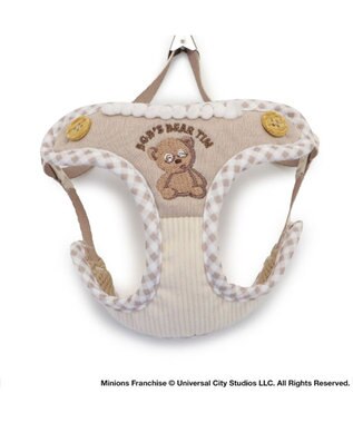 PET PARADISE ミニオン ティム リード付きハーネス  《チェック柄》  Ｓ 小型犬 チェック柄