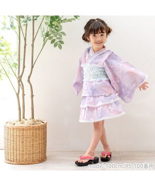 Mother garden 2025 マザーガーデン ユニコーン 浴衣ドレス 《ミルキーウェイ》 95～100cm / 105～110cm ミルキーウェイ