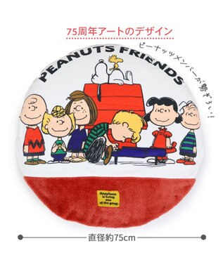 PET PARADISE スヌーピー 遠赤外線 一緒にぽかぽかマット 《赤屋根ハウス》 小型犬 ホワイト×ブラウン