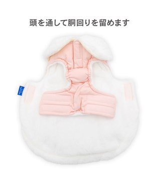 PET PARADISE ディズニー ミニーマウス リボン 綿入れベスト 小型犬 ピンク