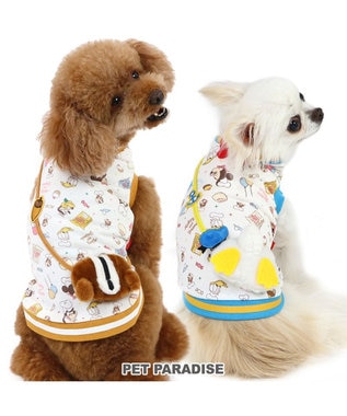 PET PARADISE ディズニー チップとデール トレーナー 《パーティ柄》 小型犬 ドナルドダック90周年 チップとデール