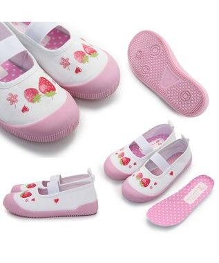 Mother garden マザーガーデン  上履き  野いちご《14/15/16/17/18/19cm》 野いちご