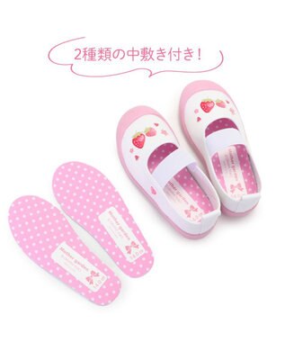 Mother garden マザーガーデン  上履き  野いちご《14/15/16/17/18/19cm》 野いちご