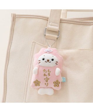 Mother garden しろたん お守りキーホルダー 《ピンク》 単品 ピンク