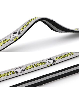 PET PARADISE スヌーピー ＪOE COOL 反射リード ４Ｓ～３Ｓ グレー