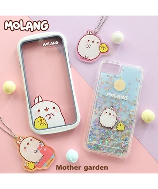 Mother garden マザーガーデン MOLANG モラン アイフォンケース ダンス柄・クリア iphone SE3/SE2/8/7 対応 ダンス柄