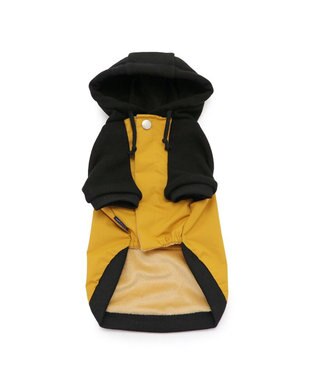 PET PARADISE J.PRESS ウィンドパーカー フード付き《イエロー》 小型犬 黄