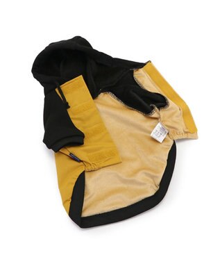 PET PARADISE J.PRESS ウィンドパーカー フード付き《イエロー》 小型犬 黄