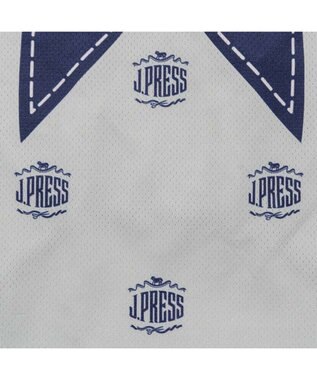 PET PARADISE J.PRESS エコメイド 総柄 タンクトップ 中型犬 大型犬 グレー×ネイビー