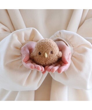 Mother garden マザーガーデン こぴよフレンズ 手のりマスコット 《こまる》 茶系