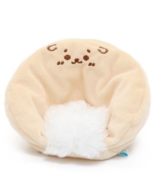 しろたん ついてきちゃう マスコット用 ソファー らっこいぬ ぬいぐるみ用 家具 人形 いす イス ディスプレイ ぬい撮り ぬいどり あざらし  アザラシ かわいい キャラクター マザーガーデン, ベージュ, -