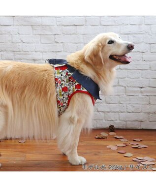 PET PARADISE スヌーピー ベストハーネス 《ペア柄》　Ｍ -