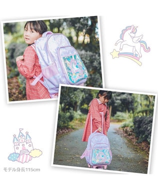 Mother garden マザーガーデン ユニコーン 2WAY キャリーリュック 《 ユニコーンポップ柄 / ユニコーン柄 》 ユニコーン柄