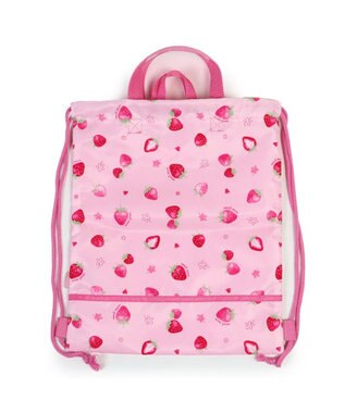 Mother garden マザーガーデン 野いちご お着替え巾着リュック 《スケッチ柄》 スケッチ柄