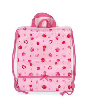 Mother garden マザーガーデン 野いちご お着替え巾着リュック 《スケッチ柄》 スケッチ柄