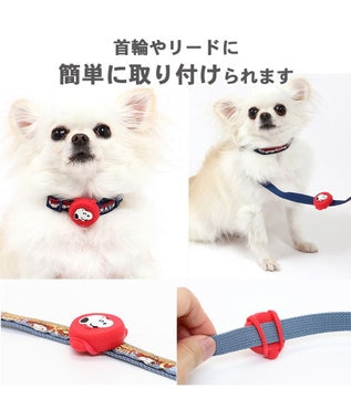 PET PARADISE 犬 散歩 夜 光る スヌーピー LED お散歩ライト 赤