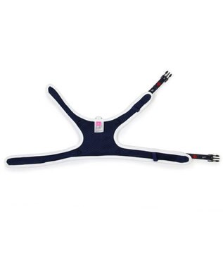 PET PARADISE J.PRESS ポケット付きハーネス ＳＳ~Ｓ 小型犬 紺(ネイビー・インディゴ)