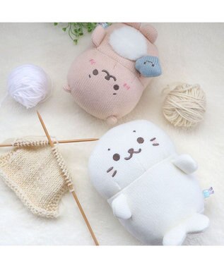 Mother garden しろたん あみぐるみ お座り マスコット しろたん/らっこいぬ 【単品】 しろたん