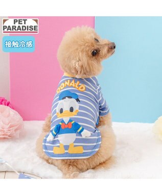 PET PARADISE ディズニー ドナルドダック 手つなぎＴシャツ 接触冷感 小型犬