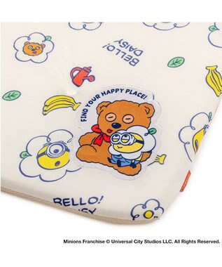 PET PARADISE ミニオン もちっと クール マット ホワイト×イエロー