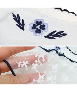 PET PARADISE ペットパラダイス 接触冷感 刺繍ワンピース 中型犬 大型犬 ホワイト×ブラック