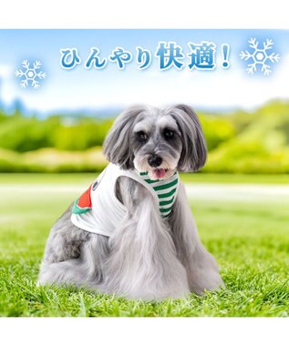 PET PARADISE  スヌーピー スイカポケット タンクトップ 小型犬 ホワイト