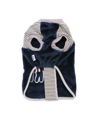 PET PARADISE リサとガスパール 背開き ベスト 小型犬 紺(ネイビー・インディゴ)