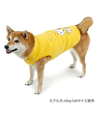 PET PARADISE スヌーピー ワンダフルストレッチ トレーナー 中型犬 イエロー