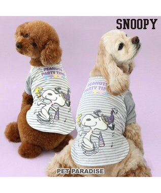 PET PARADISE スヌーピー Tシャツ 《お誕生日 パーティー柄》 小型犬 パーティー柄