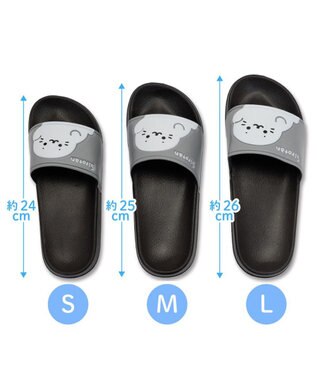 Mother garden しろたん サンダル　Ｓ / Ｍ / Ｌ グレー