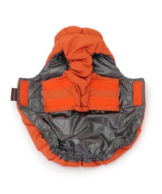 PET PARADISE ペットパラダイス エアベスト 《チェックポケット》 中型犬 大型犬 オレンジ