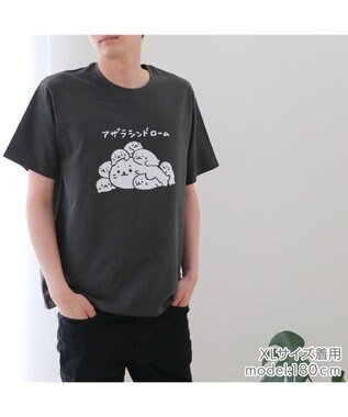 Mother garden しろたん 復刻 Tシャツ 半袖 《アザラシンドローム》 黒