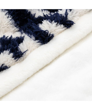 PET PARADISE ペットパラダイス  スリーパー 《カントリー柄》 ホワイト×ネイビー