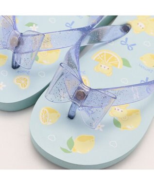 Mother garden マザーガーデン ビーチサンダル キッズ用 《 ユニコーン / レモンくま 》 レモンくま