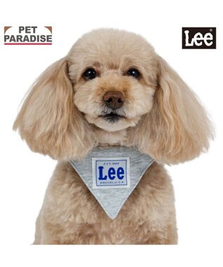 Lee デニム オーバーオール 白ステッチ 小型犬 / PET PARADISE