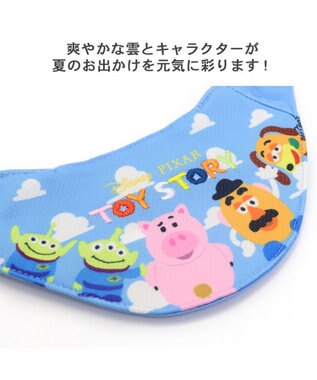 PET PARADISE ディズニー トイ・ストーリー 雲柄 クールネック バンダナ 保冷剤付き SM【中型犬】 水色