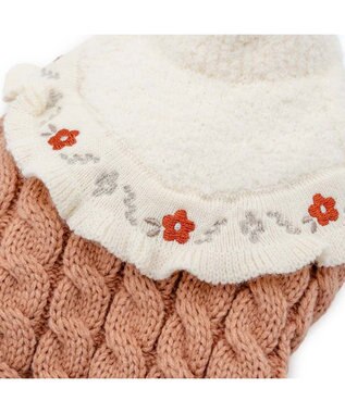 PET PARADISE ペットパラダイス バイカラー ニット 《ピンク》 小型犬 ピンク