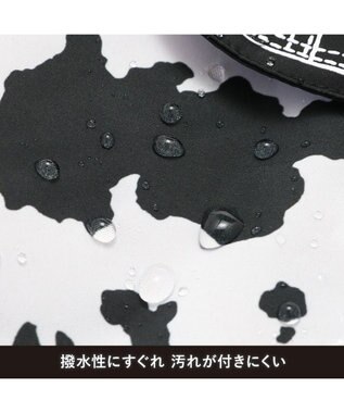 PET PARADISE Lee レインコート 《牛柄》 小型犬 ホワイト×ブラック