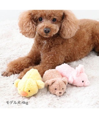 PET PARADISE  ペットパラダイス ふわふわ トイ《くま》 くま