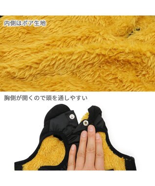 PET PARADISE J.PRESS 綿入り ベスト 《ブラック》 中型犬 大型犬 ブラック