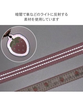 PET PARADISE ペットパラダイス 花苺柄 リード ＳＳ～Ｓ ピンク