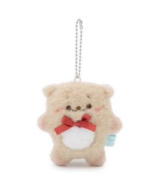 Mother garden しろたん フラットチーク キーホルダー 《らっこいぬ》 単品