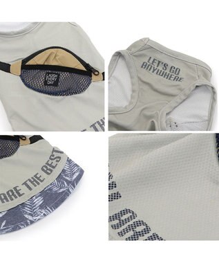 PET PARADISE ペットパラダイス ポケットクール タンクトップ 《重ね着風》 小型犬 重ね着風