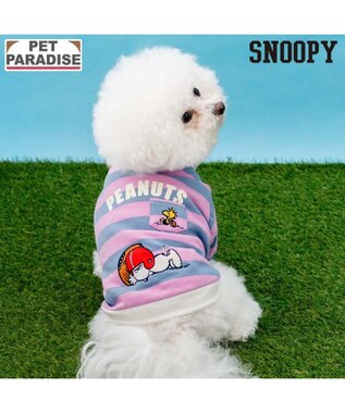 PET PARADISE スヌーピー ラガー シャツ 小型犬
