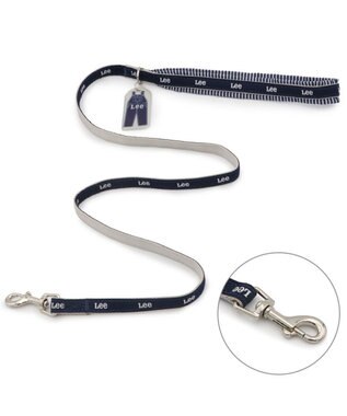 PET PARADISE Lee リフレクターリード ＳＳ～Ｓ ネイビー