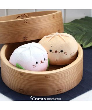 Mother garden しろたん ピザまん / ももまん マスコット ぬいぐるみ 【単品】 ピザまん