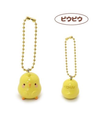 Mother garden マザーガーデン MOLANG モラン お座り ミニキーホルダー 《モラン / リボン / バカンス / ケーキ / ピウピ》 プチキーホルダー ピウピウ